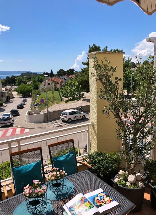 Andor - Lux, Two Beautiful Terraces With Sea & Sunset View Apartment Makarska Bagian luar foto