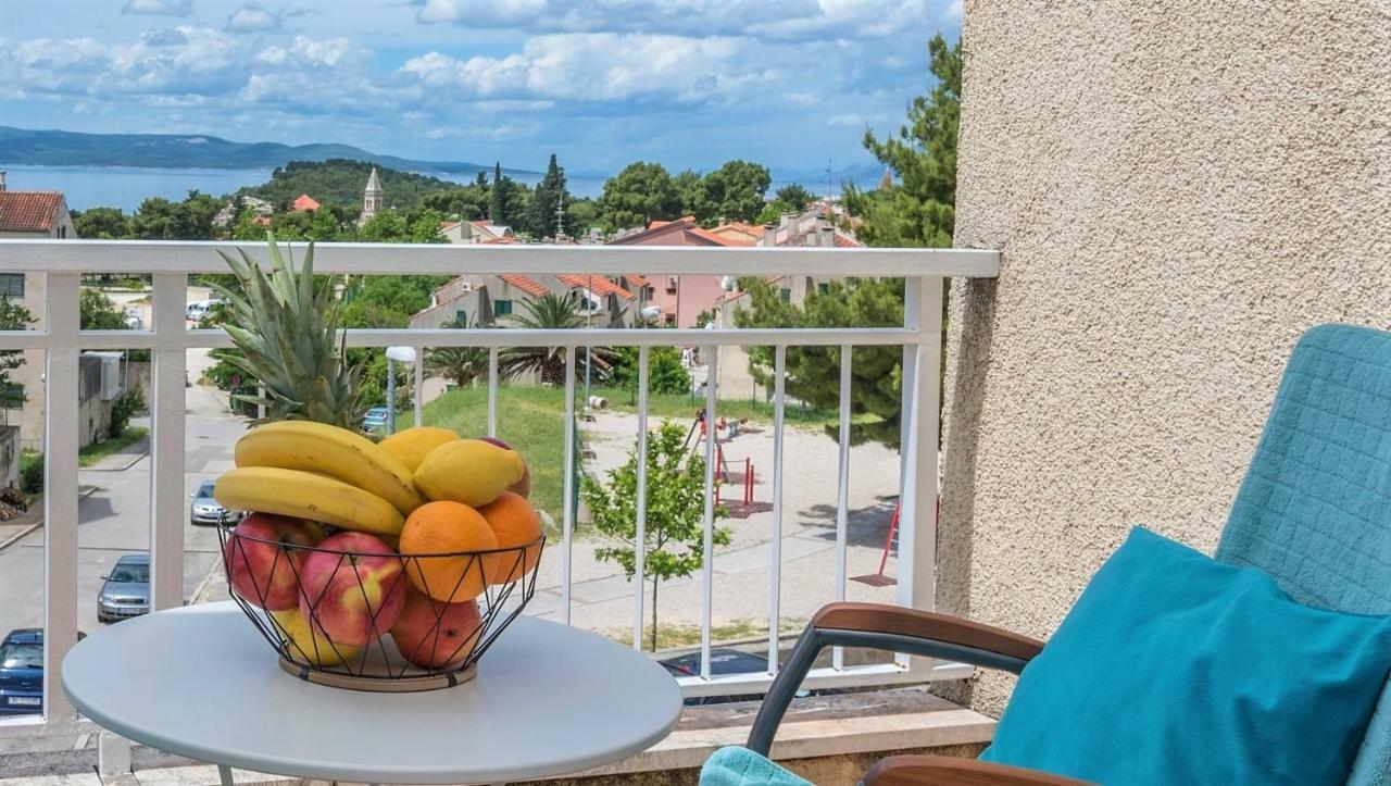Andor - Lux, Two Beautiful Terraces With Sea & Sunset View Apartment Makarska Bagian luar foto