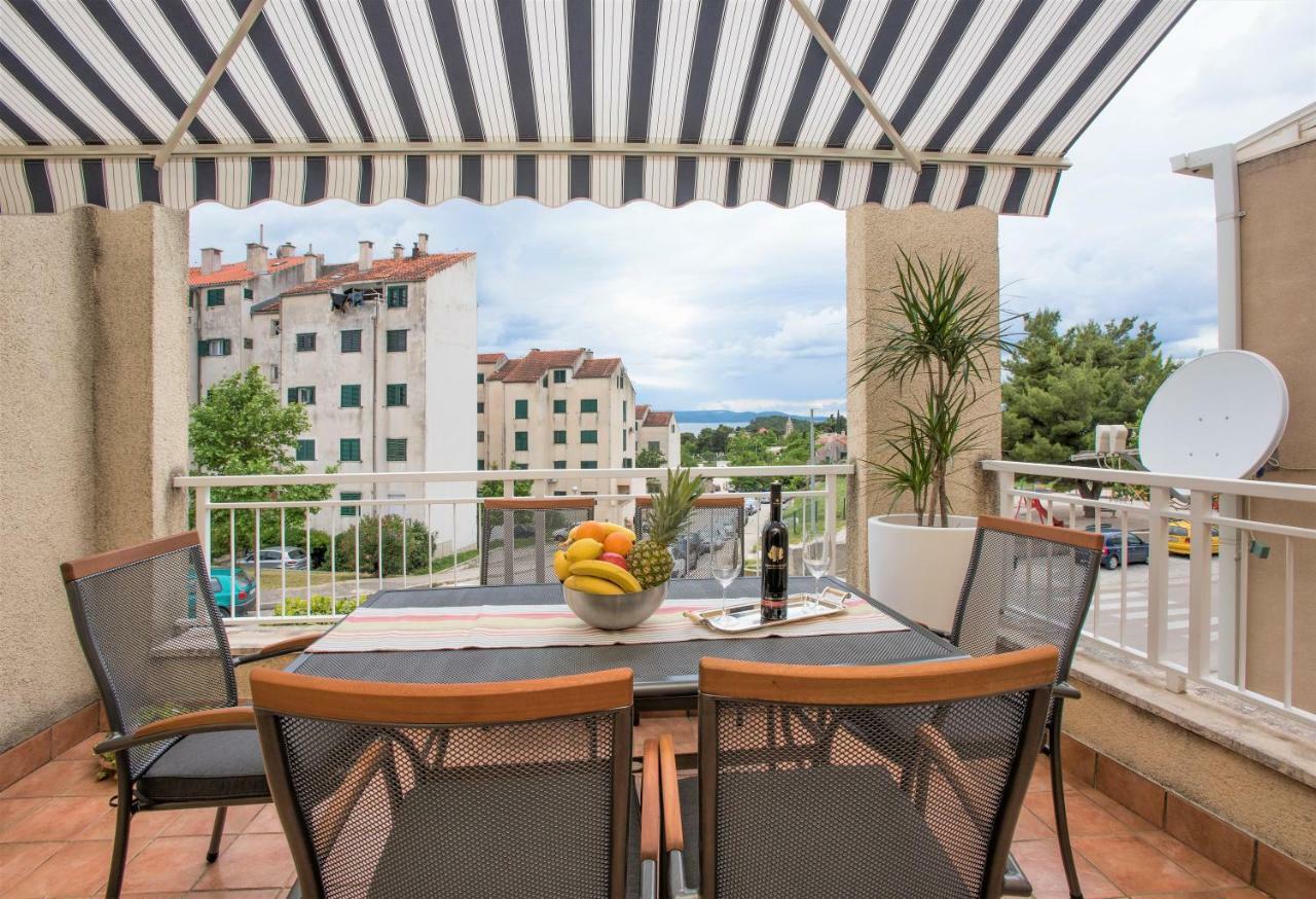 Andor - Lux, Two Beautiful Terraces With Sea & Sunset View Apartment Makarska Bagian luar foto